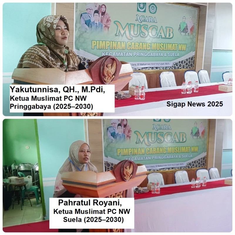 Pidato Ketua Muslimat PC NW Kecamatan Pringgabaya & Kecamatan Suela (2025–2030) dalam Muscab Pidato Ketua Muslimat PC NW Kecamatan Pringgabaya & Kecamatan Suela (2025–2030) dalam Muscab
